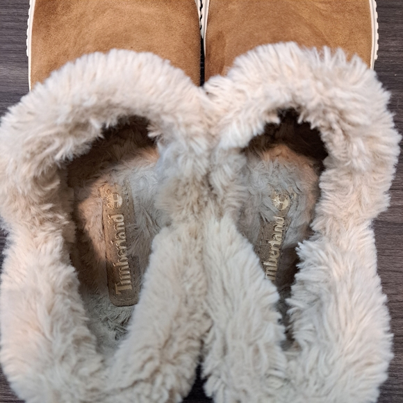 Timberland Women's Skyla Bay Warm Fuzzy Lined Slip-on Sneakers Size 7.5 - Picture 3 of 6